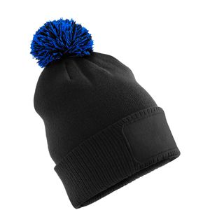 Kids Snowstar Patch Beanie, miniatyr 1